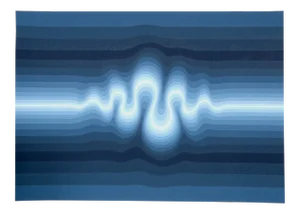 Roy Ahlgren, "Oscillation", Op Art Serigraph