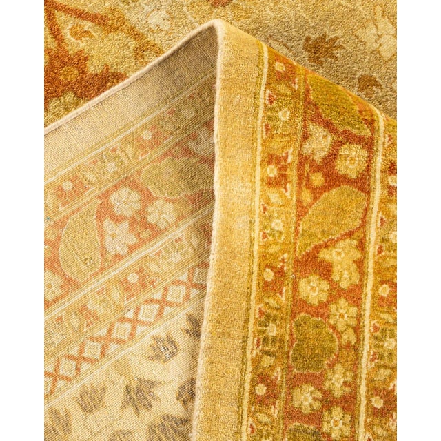 Mogul, One-of-a-Kind Hand-Knotted Area Rug in Ivory, 8' 3" x 10' 1" For Sale In New York - Image 6 of 8