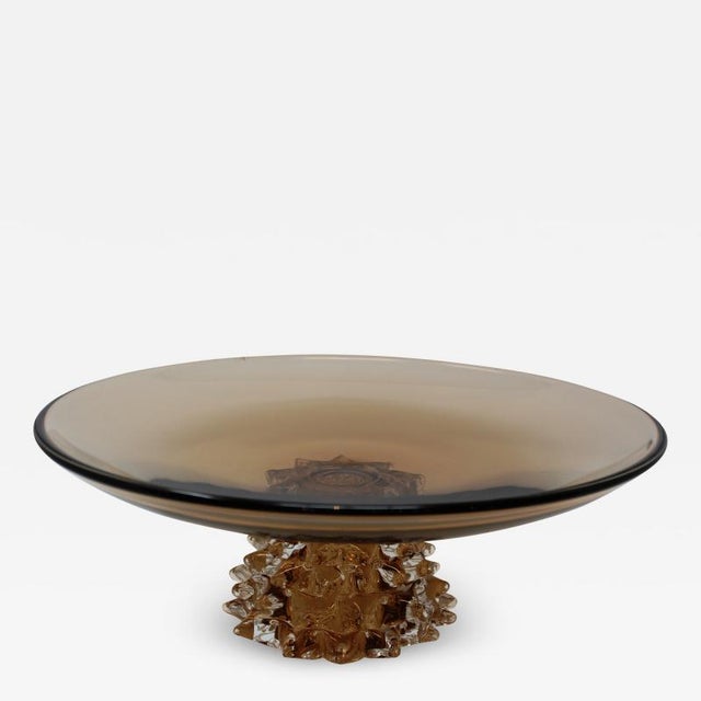 Glass Vivarini - Murano Glass Centerpiece For Sale - Image 7 of 7