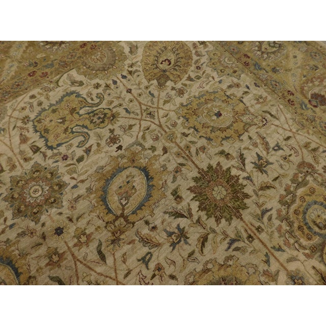 Vintage Handmade Indian Rug. 9'10"x 14' For Sale - Image 17 of 18