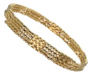 18k (750) Yellow Gold: Bracelet / Bangel / Necklace, Magnetic Chain.
