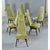 6 Green High Back 2051 C Dining Chairs by Adrian Pearsall for Craft Associates For Sale - Image 15 of 15