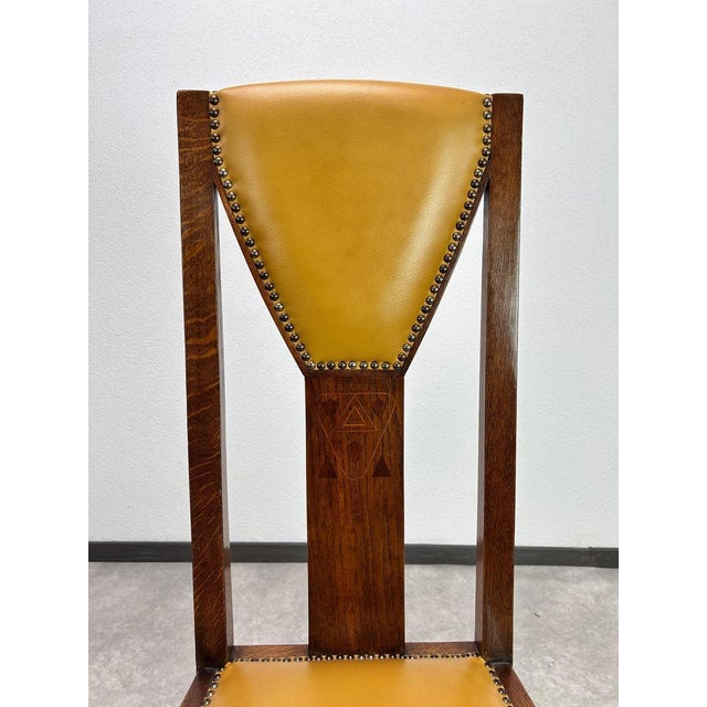 Antique Dining Room Chairs by Joseph María Olbrich, 1890s, Set of 10 For Sale - Image 10 of 17