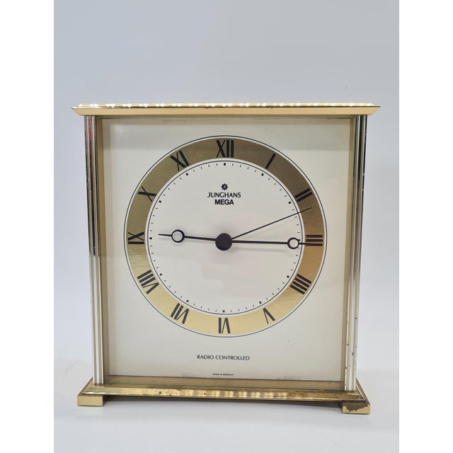 Mega 385/5021.00 DCF Table Clock from Junghans, Germany, 1990s For Sale - Image 15 of 15