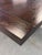 Late 20th Century Late 20th Century Ebonized Oak Extension Dining Table With Lattice Pedestal Base For Sale - Image 5 of 13