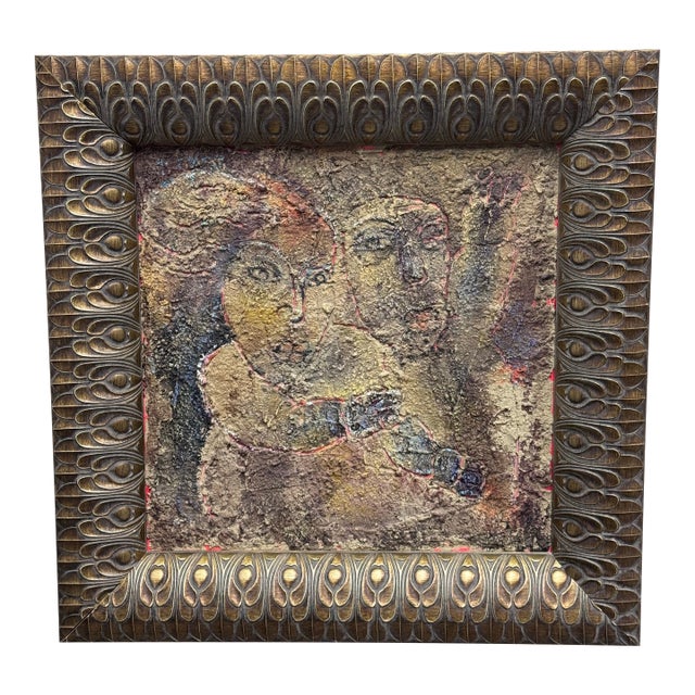 Circa 2010 Yang Yang Fresco Serries-the Couple For Sale