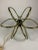 Brass Late 20th Century Oversized Brass Sculptural Loop Table Lamp With Shade For Sale - Image 8 of 11