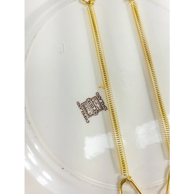 Ceramic 19th Century Pair of Decorative Chinoiserie Transferware Plates by Copeland Spode For Sale - Image 7 of 10