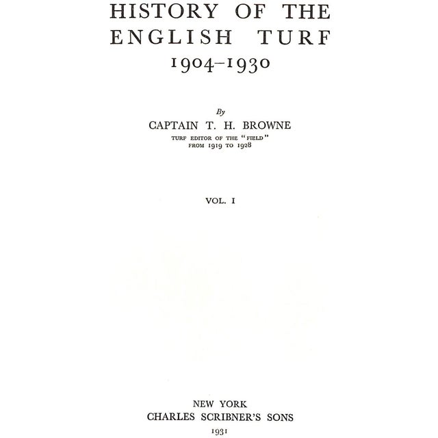 BROWNE, Capt T.H. Volume I: [158] pp. Volume II: [355] pp. Charles Scribner's Sons 1931 11" x 8"
