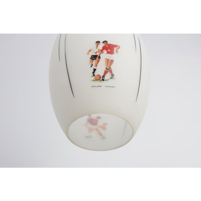 Collector's Pendant Lamp Commemorating the 1962 Fifa World Cup in Chile, United Kingdom, 1960s For Sale - Image 11 of 13