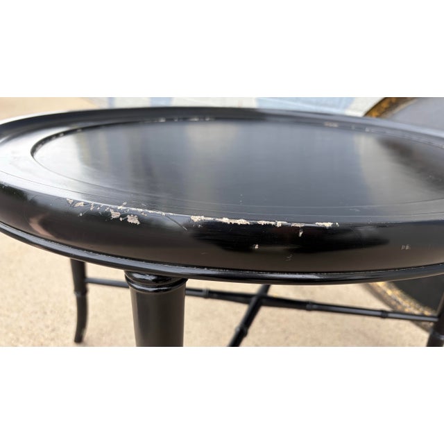Late 19th Century English Chinoiserie Tray-Top Table For Sale In Denver - Image 6 of 12