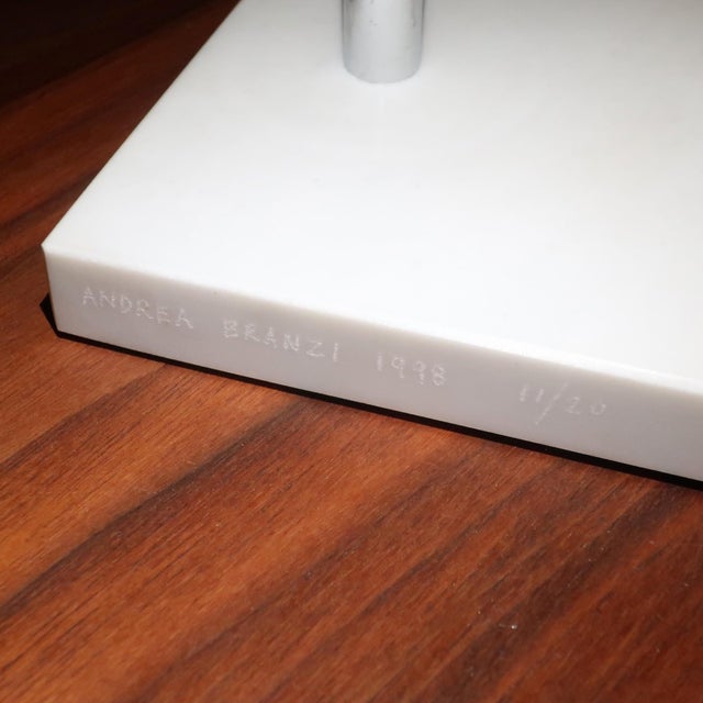 Signed Limited Edition Passaggi Table Lamp by Andrea Branzi for Design Gallery Milano For Sale - Image 9 of 12