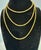 Vintage 18 Karat Yellow Gold 93.4Gm, Designer Chain, 3.64 mm Necklace, 57 " Long For Sale - Image 14 of 18