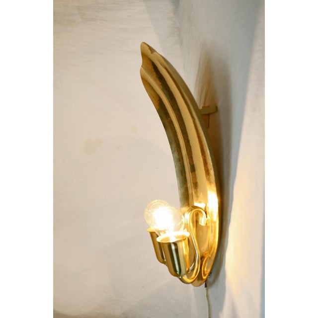 Vintage Art Deco Wall Lamp, 1920s For Sale - Image 6 of 11