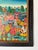 Green M. Bazile Haitian Folk Art Market Scene Oil on Masonite Board – Framed For Sale - Image 8 of 12