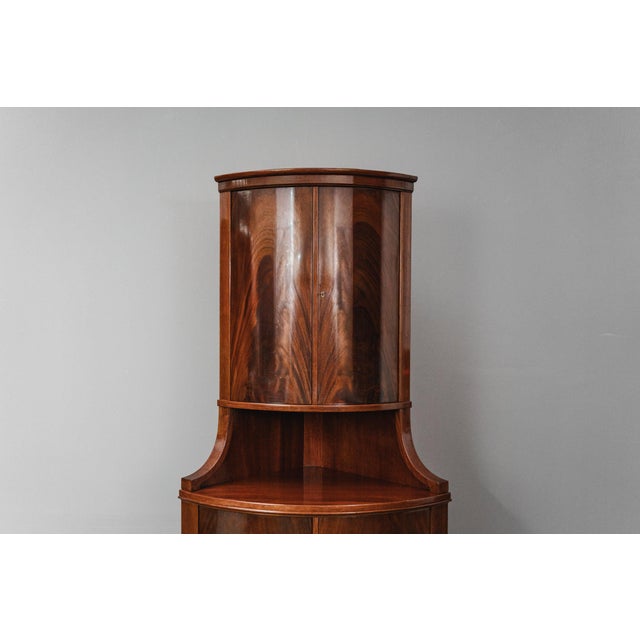 Corner Cabinet in Biedermeier Style For Sale - Image 11 of 18