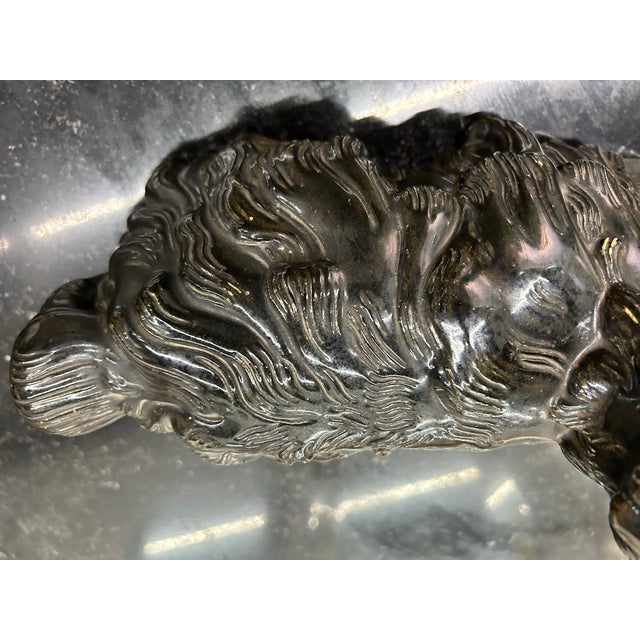 1950s Italian Mid Century Ceramic Llama For Sale - Image 9 of 11