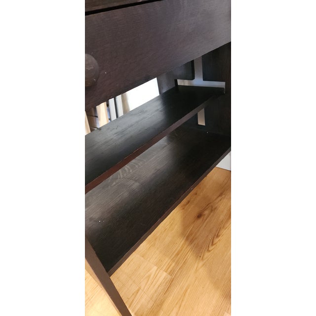 Antique Arts & Crafts MIssion Style Quarter-Sawn Oak Slant Secretary Desk For Sale In Jacksonville, FL - Image 6 of 16