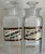 Antique Whitall Tatum Co. Reverse-Painted Gilded Label Apothecary Jars, Set of 16 For Sale In San Francisco - Image 6 of 8