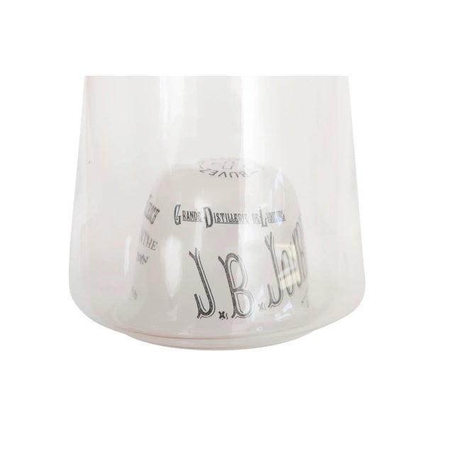 French Provincial French Bistro Glass Carafe For Sale - Image 3 of 8