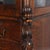 Victorian 1900-1909 Attributed to Rj Horner Figural Carved Oak Server, Griffins & Full Serpentine Glass For Sale - Image 3 of 17