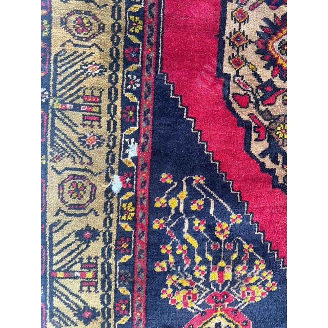 Textile Nice Mid-Century Turkish Konya Rug, 1940s For Sale - Image 7 of 16