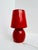 Mushroom Table Lamp in Red Murano Glass from La Luce Vetro Arte Muranese, Italy, 1970s For Sale - Image 15 of 15