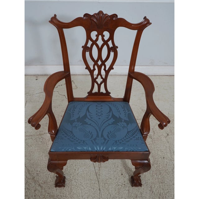 Age: Approx: 30 Years Old Details: Solid Walnut Ball & Claw Feet Fine Carved Details High Quality Construction 18 C....
