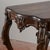 Wood 19th Century Louis Philippe Console in Carved Walnut, Italy For Sale - Image 7 of 18