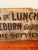 Antique Braeburn Hotel Guilford Maine Painted Wooden Roadside Advertising Sign, C. 1920-1935 For Sale In Boston - Image 6 of 18
