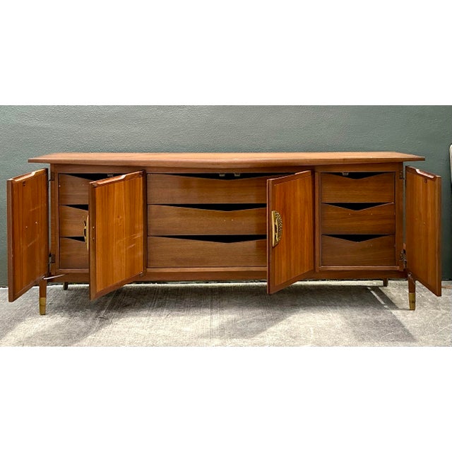 Vintage Helen Hobey for Baker Asian Medallion Credenza For Sale - Image 12 of 12
