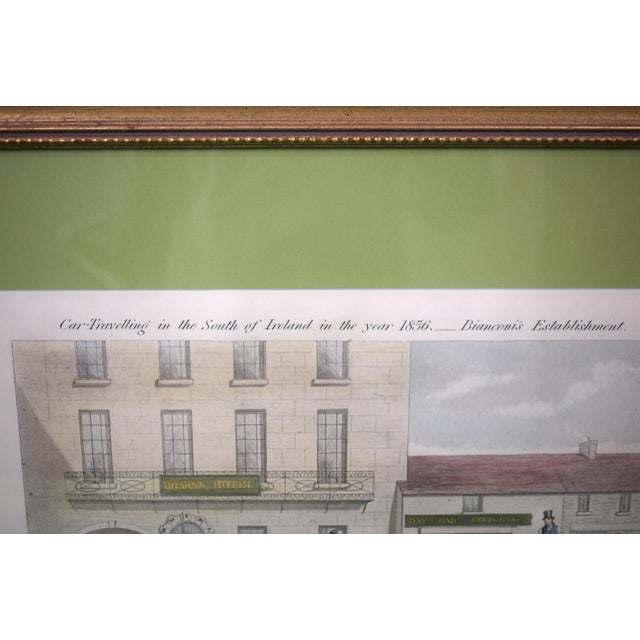 Traditional Getting Ready. Hearn's Hotel, Clonmel 1856 Aquatint For Sale - Image 3 of 5