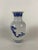 Chinoiserie Blue and White Chinese Porcelain Vase For Sale - Image 3 of 8