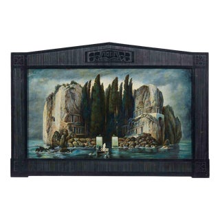 After Arnold Böcklin, The Isle of the Dead, 1906, Oil Painting on Canvas, Framed For Sale