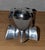 Mid-Century Modern Vintage Cast Aluminum Roadster Car Ashtray Candle Holder Mid-Century Art Deco "P" Mark For Sale - Image 3 of 13