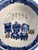 Ceramic Large Vintage Hand-Decorated Chinese Export Chinoiserie Blue & White Porcelain Bowl For Sale - Image 7 of 10