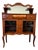 Antique Quarter-Sawn Oak Buffet With Mirror | Arts & Crafts / Late Victorian Display Cabinet For Sale