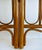 Vintage Bohemian Rattan 3-Panel Folding Screen Room Divider For Sale - Image 4 of 8