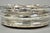 Vintage English Victorian Silver Plated Floral Repousse Bar Wine Bottle Coaster For Sale - Image 9 of 15