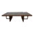 Mid Century Modern John Keal Style Walnut Expandable Coffee Table For Sale