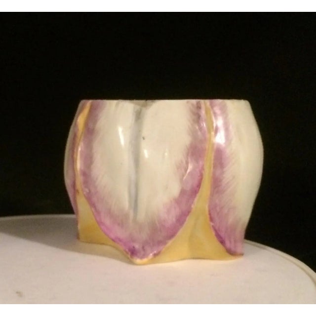 Mid 19th Century Small Victorian Iris Vase or Cache Pot, Germany For Sale - Image 4 of 10