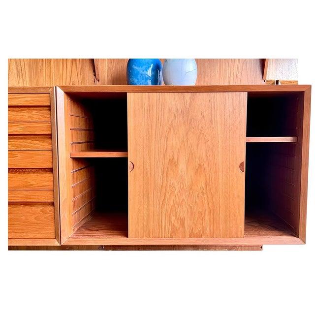 Brown Mid-Century Modern Teak Regal-System by Poul Cadovius, Denmark, 1960s For Sale - Image 8 of 18