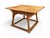 Antique Oak and Maple Dining Table For Sale - Image 3 of 18