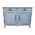 French 19th Century Louis XV Painted Walnut Two Door Buffet For Sale