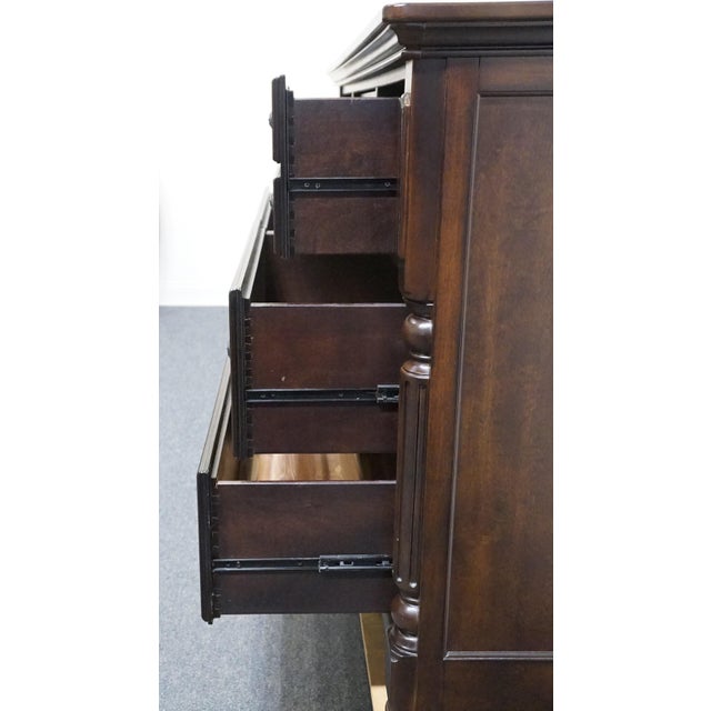 Brown Ashley Furniture Key Town Collection Contemporary Traditional 69" Double Dresser B668-31 For Sale - Image 8 of 13