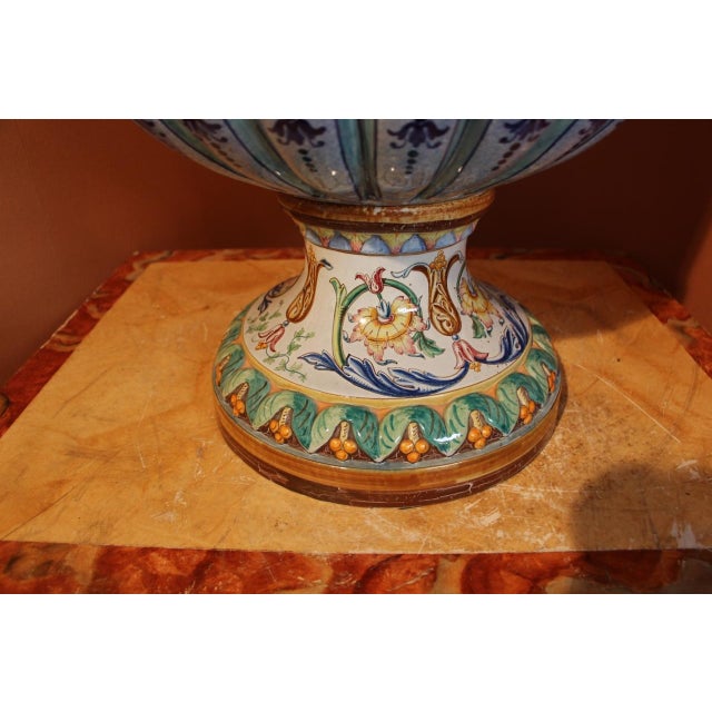 Universal Exhibition of Paris Vase in Earthenware from Toul Bellevue, 1889 For Sale - Image 6 of 12