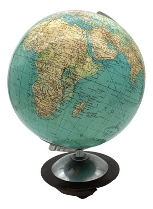 Terrestrial Globe Table Lamp from Columbus