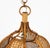 Brown Mid-Century French Riviera Pendant Light in Rattan and Wicker, Italy, 1960s For Sale - Image 8 of 17