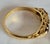 1970s Vintage 18ct Yellow Gold Sapphire and Diamond Three-Stone Ring, 1976 For Sale - Image 5 of 10