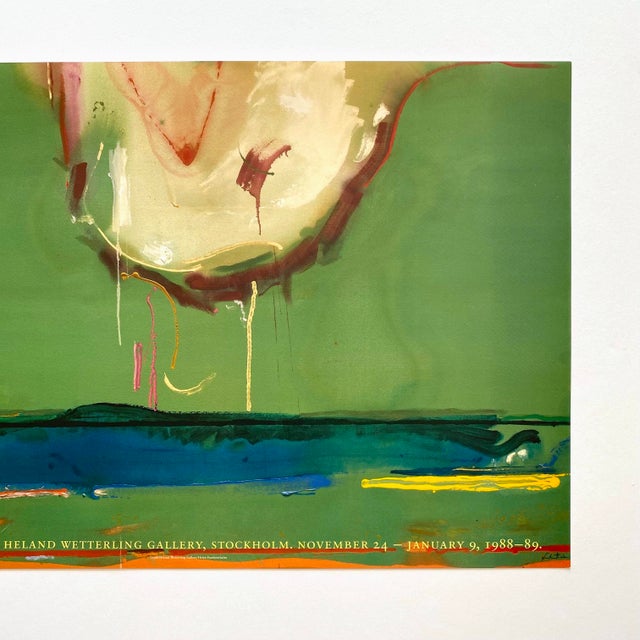 アート・デザイン・音楽 Helen Frankenthaler : Prints Helen Frankenthaler Vintage 1965 Mid Century Modernist